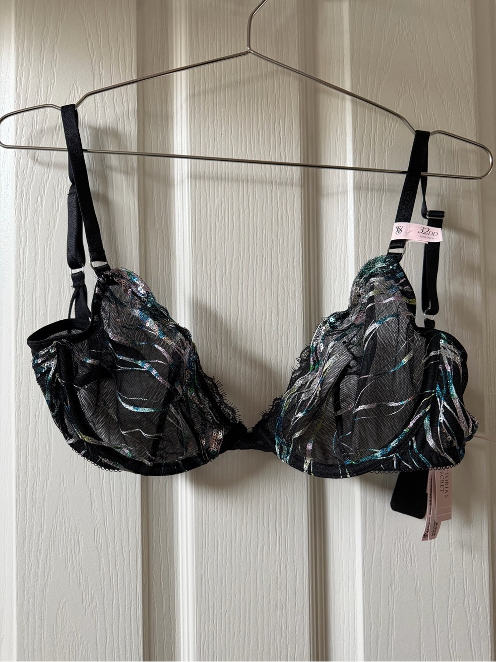 Very Sexy Sheer Low Cut Demi Bra